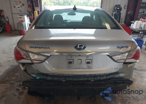 2013 Hyundai Sonata Hybrid Limited W/Panoramic Sunroof Pkg из США, поврежденный, VIN KMHEC4A43DA064700